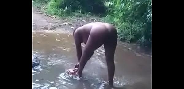 black MLF enjoying and having fun outdoor